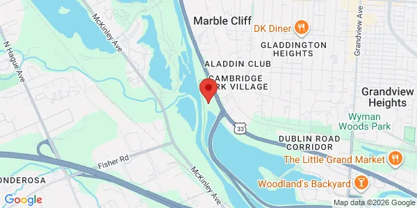 Map of 1335 Dublin Rd Ste 106A Columbus, OH 43215
