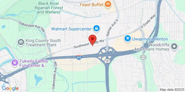 Map of 1123 Maple Ave SW Ste 130 Renton, WA 98057