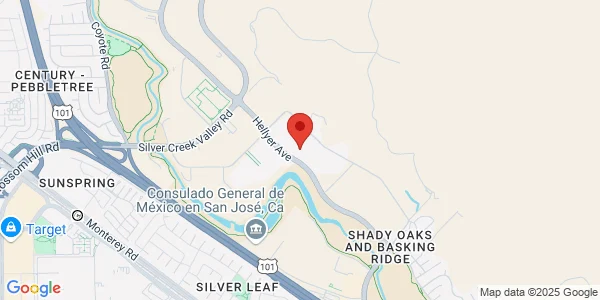Map of 6080 Hellyer Ave Ste 175 San Jose, CA 95138