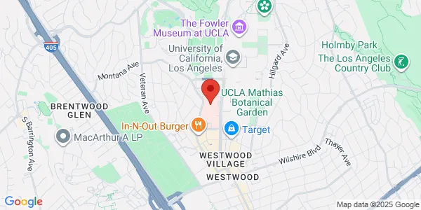 Map of 757 Westwood Plz Los Angeles, CA 90095