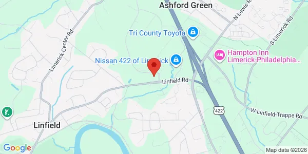 Map of 400 Enterprise Dr 2nd Fl Limerick, PA 19468
