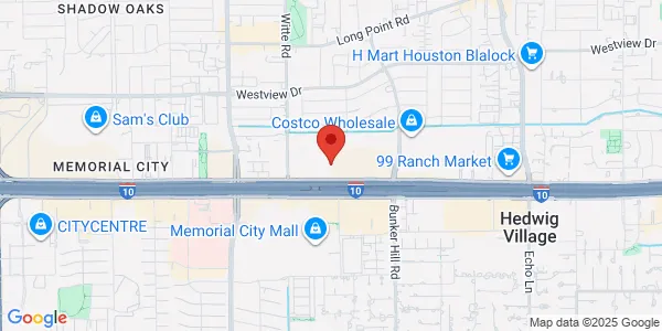 Map of 9774 Katy Fwy Ste 500 Houston, TX 77055