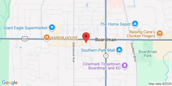Map of 143 Boardman Canfield Rd Ste 188 Youngstown, OH 44512