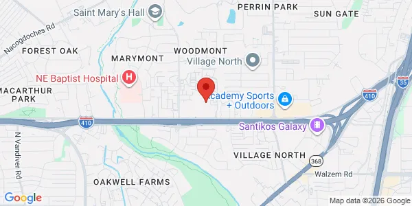 Map of 2391 NE Loop 410 San Antonio, TX 78217