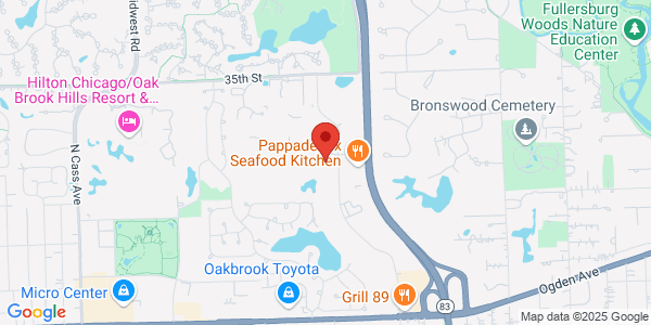 Map of 777 Oakmont Ln Ste 1200 Westmont, IL 60559