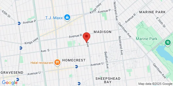 Map of 2350 Ocean Ave Ste 4 Brooklyn, NY 11229
