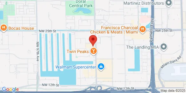 Map of 2000 NW 87th Ave Ste 205 Doral, FL 33172