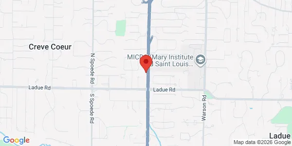 Map of 227 N Lindbergh Blvd St Louis, MO 63141