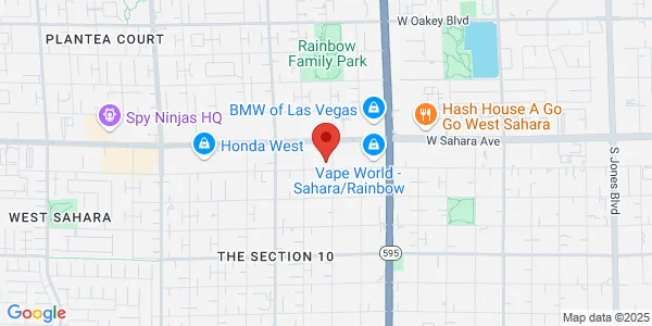 Map of 2585 Montessouri St Ste 110 Las Vegas, NV 89117