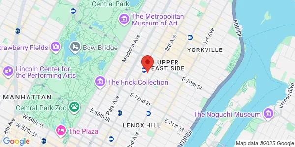 Map of 170 E 77th St New York, NY 10075