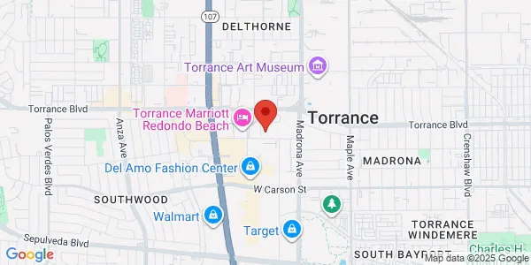 Map of 3531 Fashion Way Torrance, CA 90503
