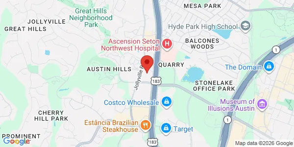 Map of 10900 Research Blvd Ste 140-C Austin, TX 78759