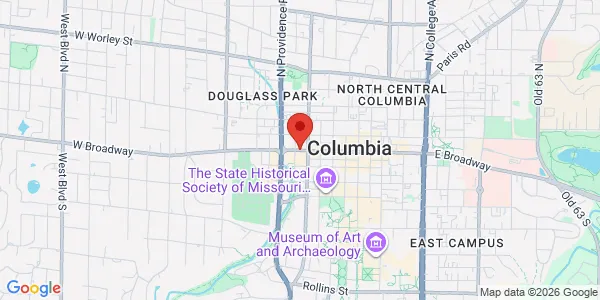 Map of 794 Gravois Bluffs Blvd Ste C Columbia, MO 65201