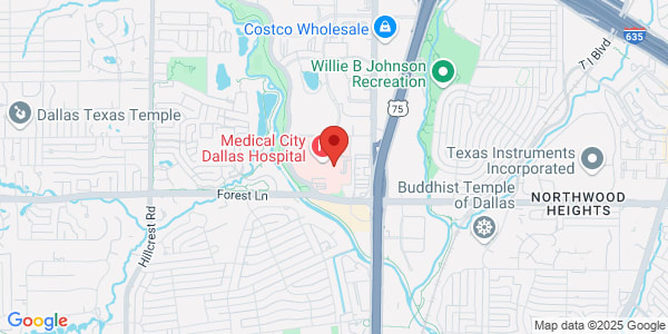 Map of 7777 Forest Ln Ste C-236 Dallas, TX 75230