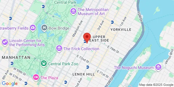 Map of 170 E 77th St Lower Level New York, NY 10075