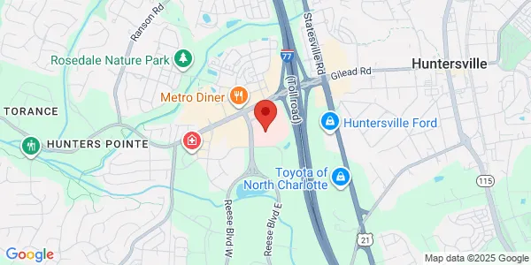 Map of 10030 Gilead Rd Physician'S Plaza, Ste 240 Huntersville, NC 28078