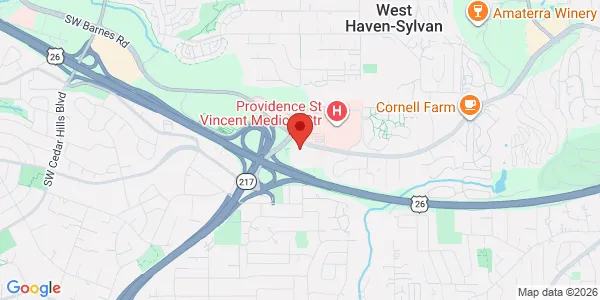 Map of 9450 SW Barnes Rd Ste 140 Portland, OR 97225