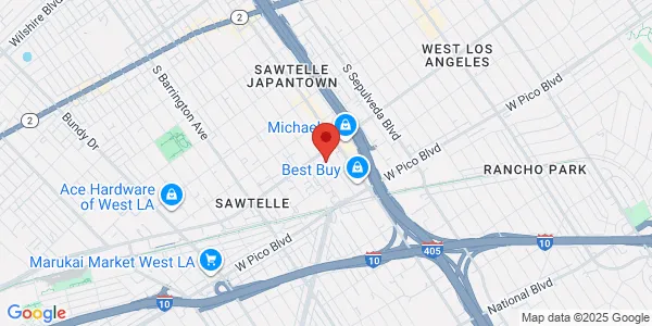 Map of 2211 Corinth Ave Ste 307 Los Angeles, CA 90064