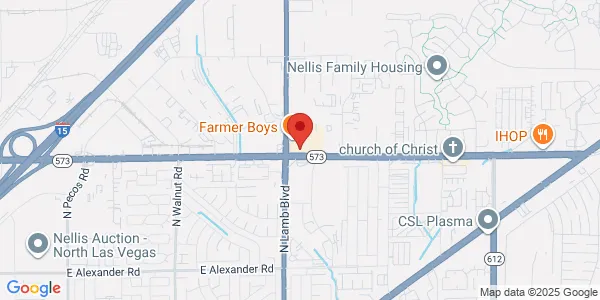 Map of 4348 E Craig Rd Las Vegas, NV 89115
