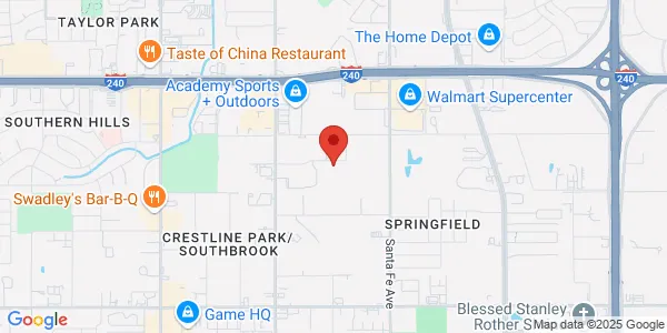 Map of 230 SW 80th St Oklahoma City, OK 73139