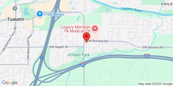 Map of 6464 SW Borland Rd Ste A-2 Tualatin, OR 97062