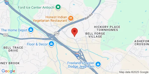 Map of 5380 Hickory Hollow Pkwy Ste 201 Antioch, TN 37013