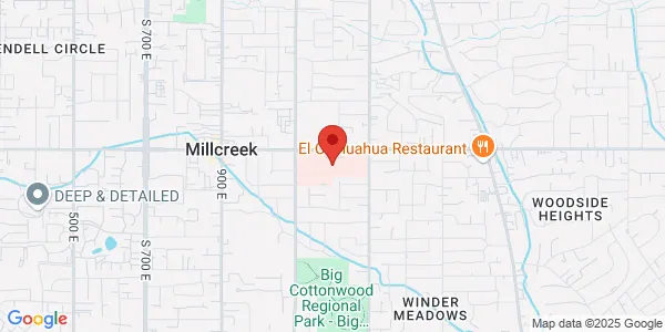 Map of 1160 E 3900th S Ste G200 Salt Lake City, UT 84124