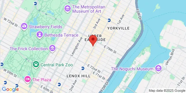 Map of 253 E 77th St New York, NY 10075