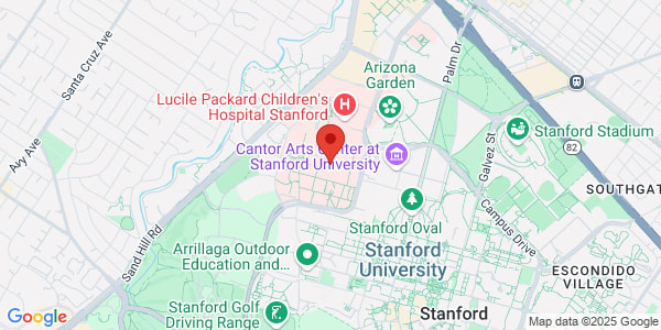 Map of 300 Pasteur Dr Palo Alto, CA 94304
