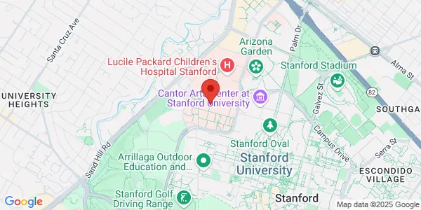 Map of 300 Pasteur Dr Stanford, CA 94305