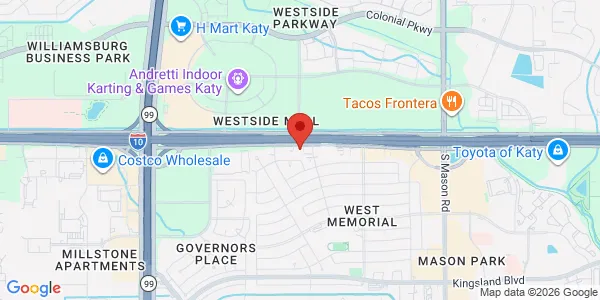 Map of 22511 Katy Fwy Ste 400 Katy, TX 77450