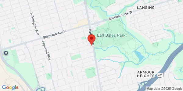 Map of 4256 Bathurst Street Suite 104 North York, ON M3H 5Y8 Canada
