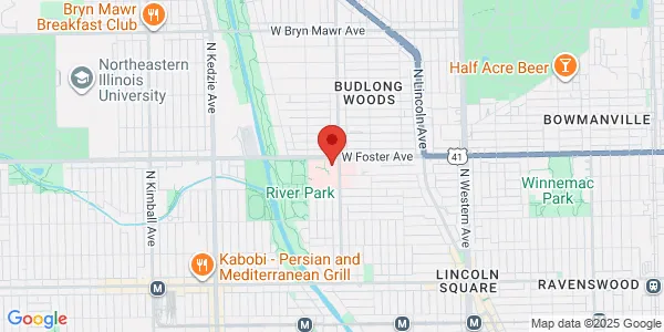 Map of 5140 N California Ave Ste 465 Chicago, IL 60625