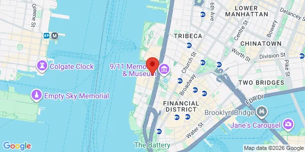 Map of 225 Liberty St Ste 2 New York, NY 10281
