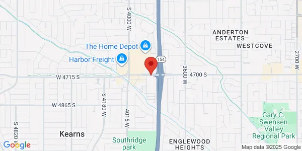 Map of 3845 West 4700 South Taylorsville, UT 84129