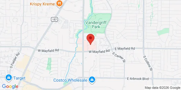 Map of 515 W Mayfield Rd Ste 311 Arlington, TX 76014