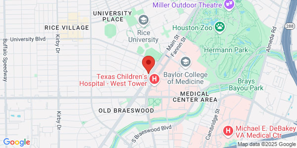 Map of 6620 Main St Ste 1500 Houston, TX 77030