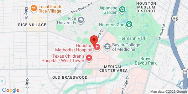 Map of 6550 Fannin St Houston, TX 77030