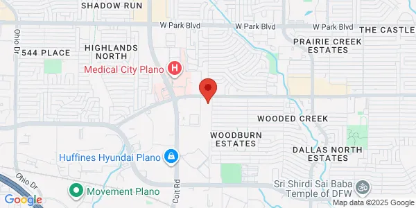 Map of 3700 W 15th St Plano, TX 75075