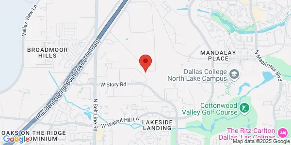 Map of 2925 Skyway Cir N Irving, TX 75038