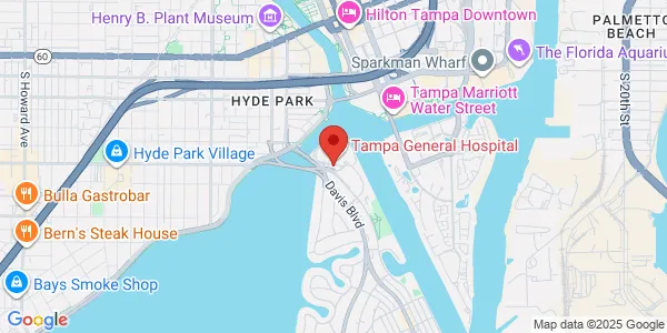 Map of 2 Tampa General Cir Tampa, FL 33606