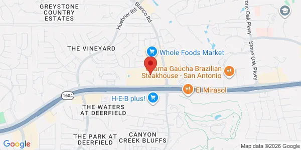 Map of 1205 N Loop 1604 W 211 Ste 211 San Antonio, TX 78258