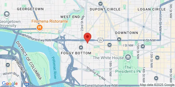 Map of 2150 Pennsylvania NW Washington, DC 20037