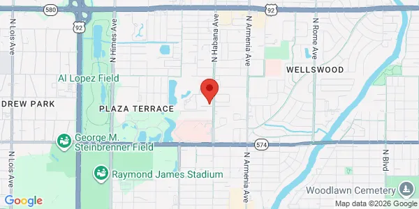 Map of 4700 N Habana Ave. Suite 702 Tampa, FL 33614
