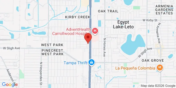 Map of 6920 N Dale Mabry Hwy Tampa, FL 33614