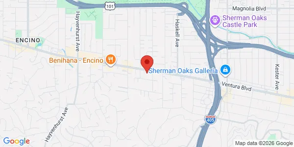 Map of 15928 Ventura Blvd Ste 226 Encino, CA 91436