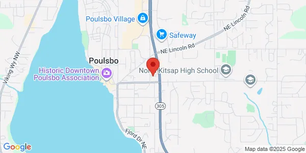 Map of 18870 8th Ave NE Ste 203 Poulsbo, WA 98370