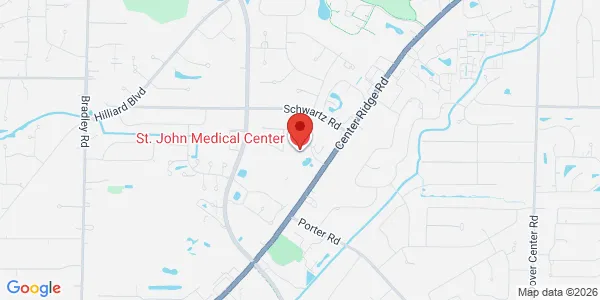 Map of 29099 Health Campus Dr Ste 220 Westlake, OH 44145