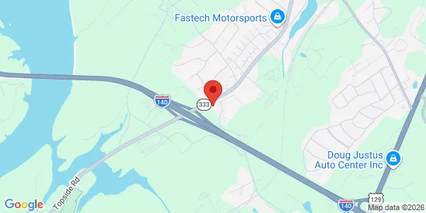 Map of 1921 Topside Rd Ste 200 Louisville, TN 37777