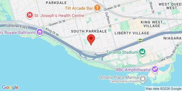 Map of 130 Av Dunn Toronto, ON M6K 2R6 Canada